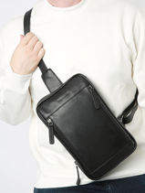 Cross Body Tas Yves renard Groen nappa 81530-vue-porte