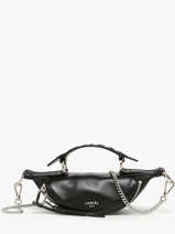 Cross Body Tas Xs Origami Leder Lancel Zwart origami A12526