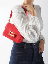 Cross Body Tas Angele Leder Lancel Groen angele A13147-vue-porte