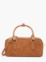 Handtas Velvet Caviar Leder Milano Bruin velvet caviar VC24112