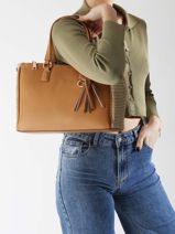 Cross Body Tas Nice Torrow Bruin nice TNIC01-vue-porte