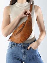 Heuptasje Heritage Leder Biba Bruin heritage HAK5L-vue-porte