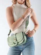 Cross Body Tas Anneau Lulu castagnette Groen anneau YSABELLA-vue-porte