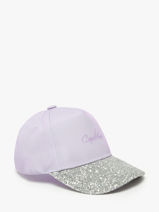 Boekentas Op Wieltjes 3 Compartimenten Cameleon Violet vintage fantasy - VIG-CAP1-vue-porte