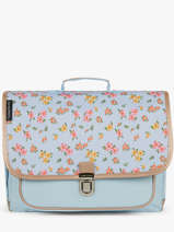 Boekentas 2 Compartimenten Caramel et cie Blauw boheme FI