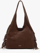 Schoudertas L Country Leder Etrier Bruin country ECOU154L