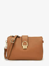 Cross Body Tas Equestre Leder Etrier Bruin equestre EEQT0143