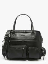 Handtassen 90's Leder Paul marius Zwart 90's DANDY90S