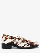 Mocassins Uit Leder Inuovo Veelkleurig women MDC071