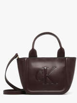 Handtas Bold Monogram Calvin klein jeans Bruin bold monogram 4F3219G