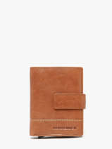 Chequehouder Met Portemonnee Leder Maverick Bruin rough gear MAVRG063