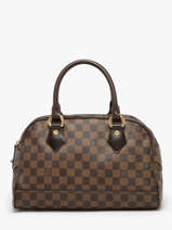 Preloved Louis Vuitton Handtas Duomo Damier Louis vuitton Bruin second life 1553854