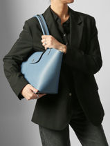 Longchamp Epure Schoudertas Blauw-vue-porte