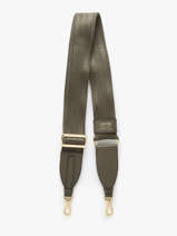 Afneembare Schouderriem Bcbg Nylon En Leder Lancel Groen bcbg A13978