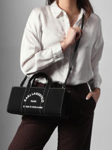 Handtas East-west Rsg Magazine Karl lagerfeld Zwart rsg B1W50014-vue-porte