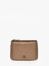 Portemonnee Vintage Leder Mila louise Bruin vintage 3853X