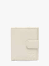 Portefeuille Caviar Leder Crinkles Beige caviar 14227