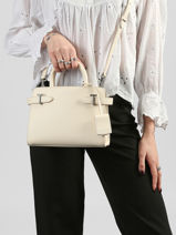 Handtas S Emilie Leder Le tanneur Wit emily TEMI1606-vue-porte