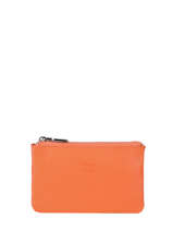Portemonnee Caviar Leder Crinkles Oranje caviar 14538