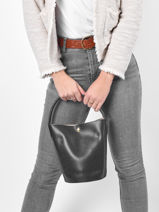 Longchamp Epure Handtas Zwart-vue-porte