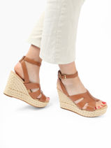 Sandalen Met Platformzool Careena Uit Leder Ugg Beige women 1128251-vue-porte