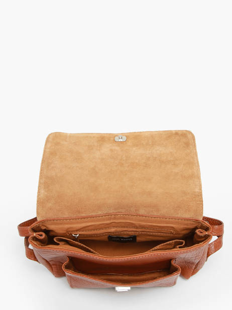 Cross Body Tas Vintage Paul marius Bruin vintage 355462 ander zicht 3