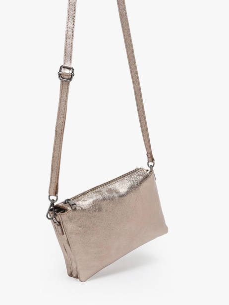Cross Body Tas Nine Milano Bruin nine NI23116 ander zicht 2