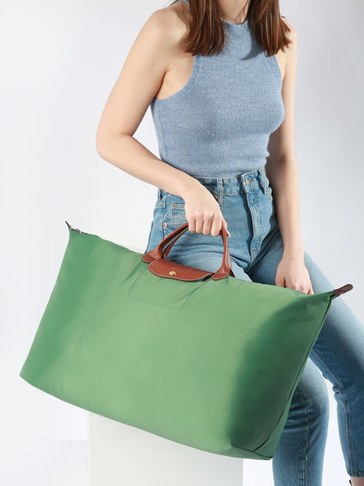 Longchamp Le pliage original Reistassen Groen