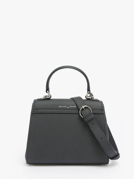 Cross Body Tas Mini Duras Leder Nathan baume Blauw ines 4 ander zicht 4