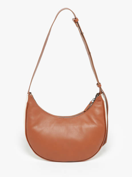 Schoudertas M Sosoomao Katoen En Leder Etrier Bruin sosoomao coton ECSC057M ander zicht 4