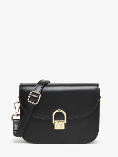 Cross Body Tas M Altair Leder Etrier Zwart altair EALA081M