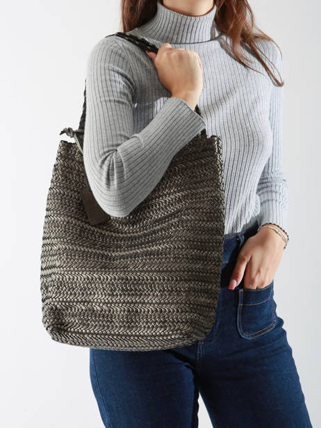 Schoudertas Heritage Leder Biba Zilver heritage RUB1L ander zicht 1