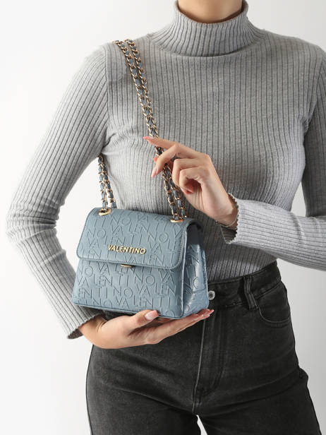 Cross Body Tas Relax Valentino Blauw relax VBS6V003 ander zicht 1