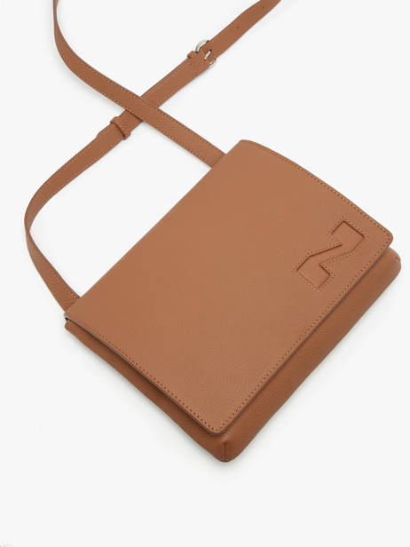 Cross Body Tas Brugge Leder Nathan baume Bruin n city 2 ander zicht 2