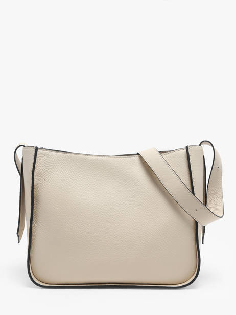 Schoudertas M Foudre Leder Etrier Beige foudre EFOD087M ander zicht 4