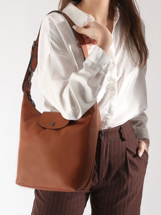 Longchamp Le pliage xtra Schoudertas Bruin
