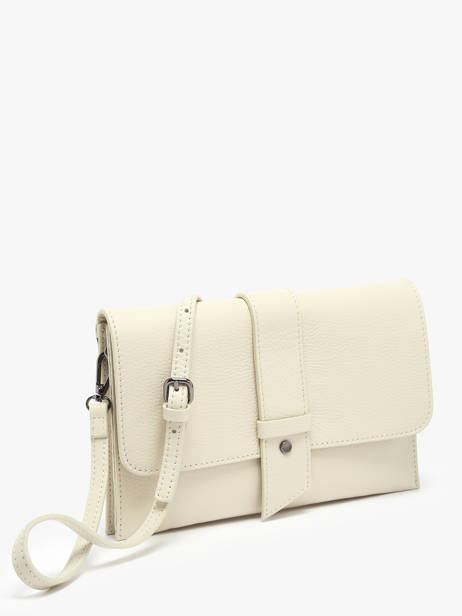 Cross Body Tas Caviar Leder Milano Beige caviar CA240610 ander zicht 2