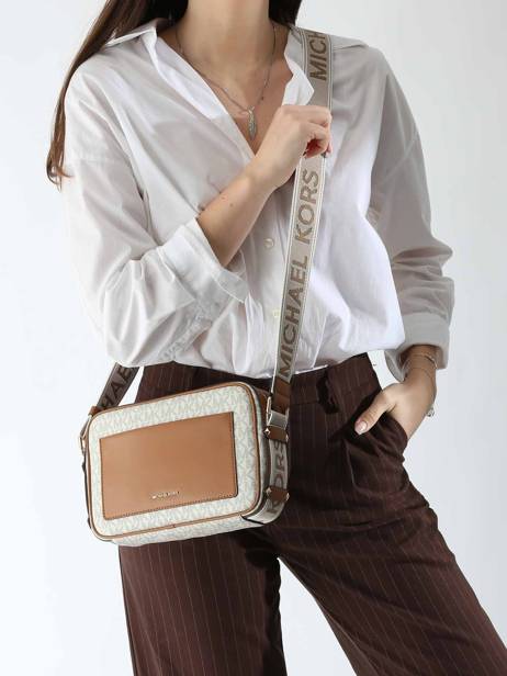 Cross Body Tas Maeve Michael kors Beige maeve R5G5VC9B ander zicht 1
