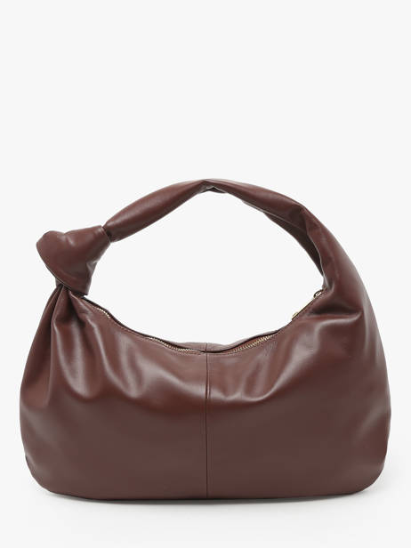 Schoudertas Sauvage Leder Milano Violet sauvage SA24114 ander zicht 4