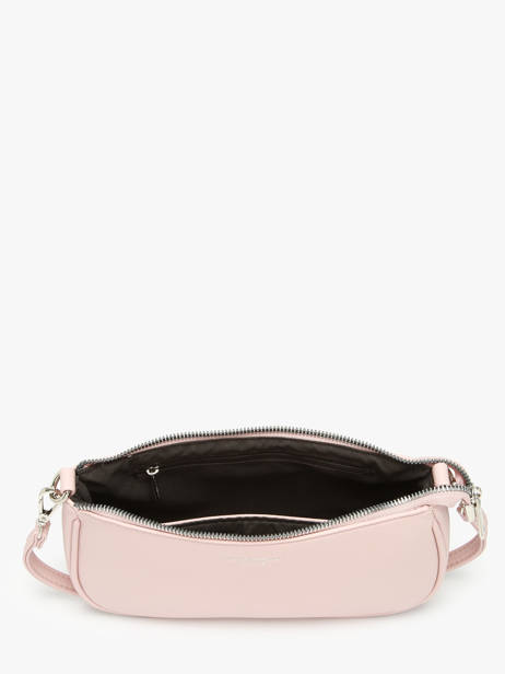 Schoudertas /cross Body Grained Miniprix Roze grained F3699 ander zicht 2