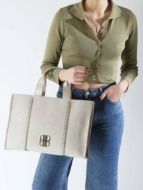Handtas Brooke Met Schouderriem Laurent david Goud ld bags 943 ander zicht 1