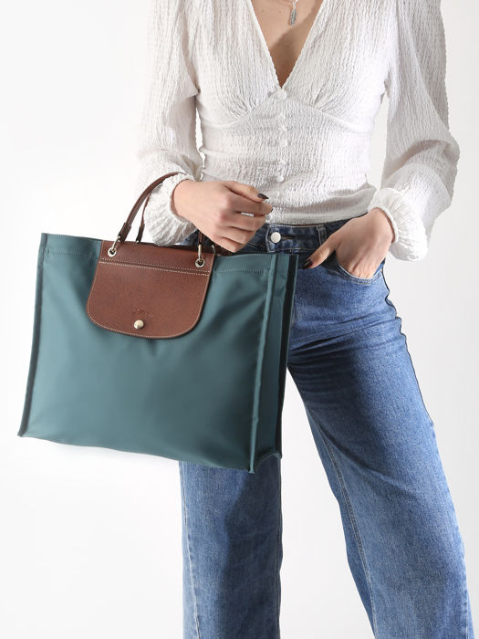 Longchamp Cabas longchamp du marché Blauw