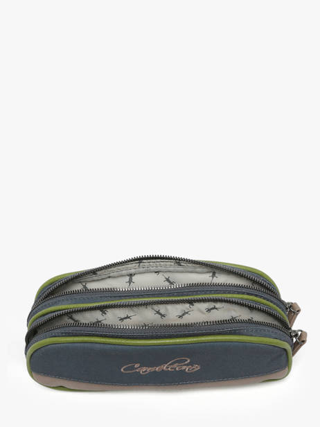Pennenzak Kinderen 2 Compartimenten Cameleon Grijs vintage urban VIB-TROU ander zicht 1