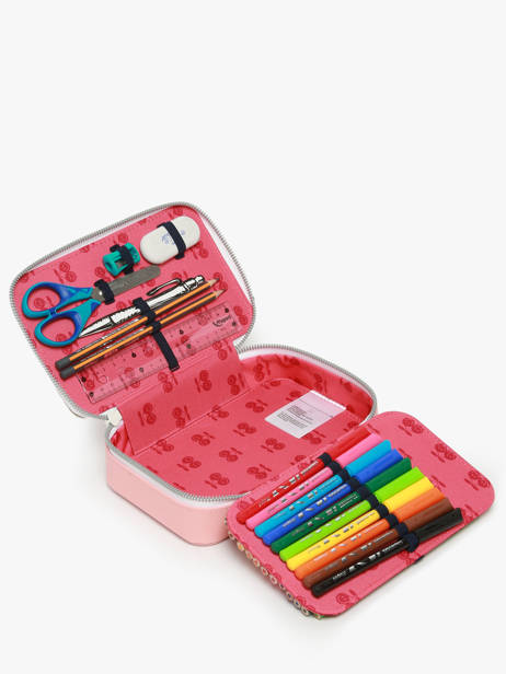 Gevulde Pennenzak 1 Compartiment Jeune premier Goud daydream girls G ander zicht 3