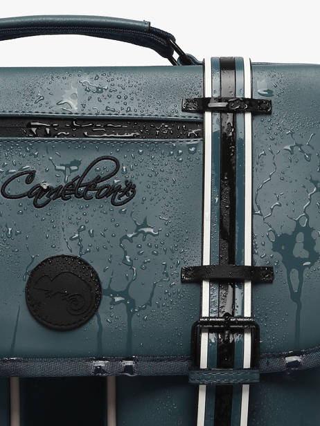 Boekentas Vintage North Cameleon Blauw vintage north CA41 ander zicht 6