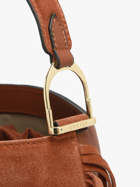 Cross Body Tas Country Leder Etrier Bruin country ECOU161M ander zicht 4