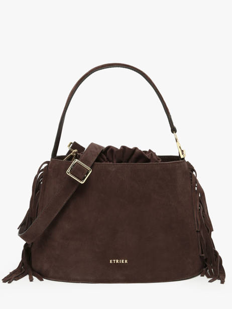 Cross Body Tas Country Leder Etrier Bruin country ECOU161M