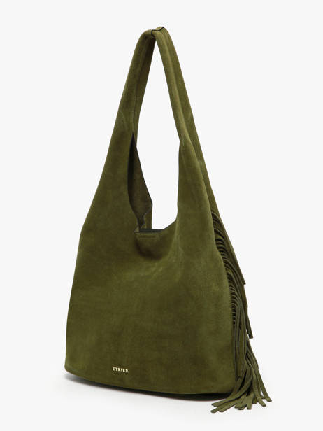 Schoudertas Country Etrier Groen country ECOU154M ander zicht 2