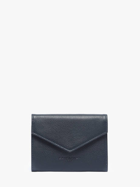 Portemonnee Leder Lancaster Blauw foulonne pm 29