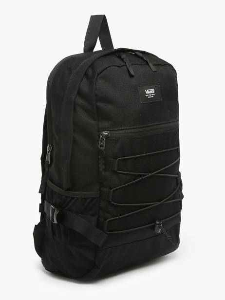 Rugzak 1 Compartiment Vans Zwart backpack VN00082F ander zicht 1